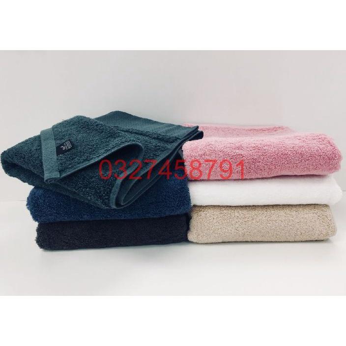 SET 4 KHĂN TẮM COTTON XUẤT HÀN PREMIUM HOTEL TOWEL SIÊU DÀY MỊN - KT 35X80CM