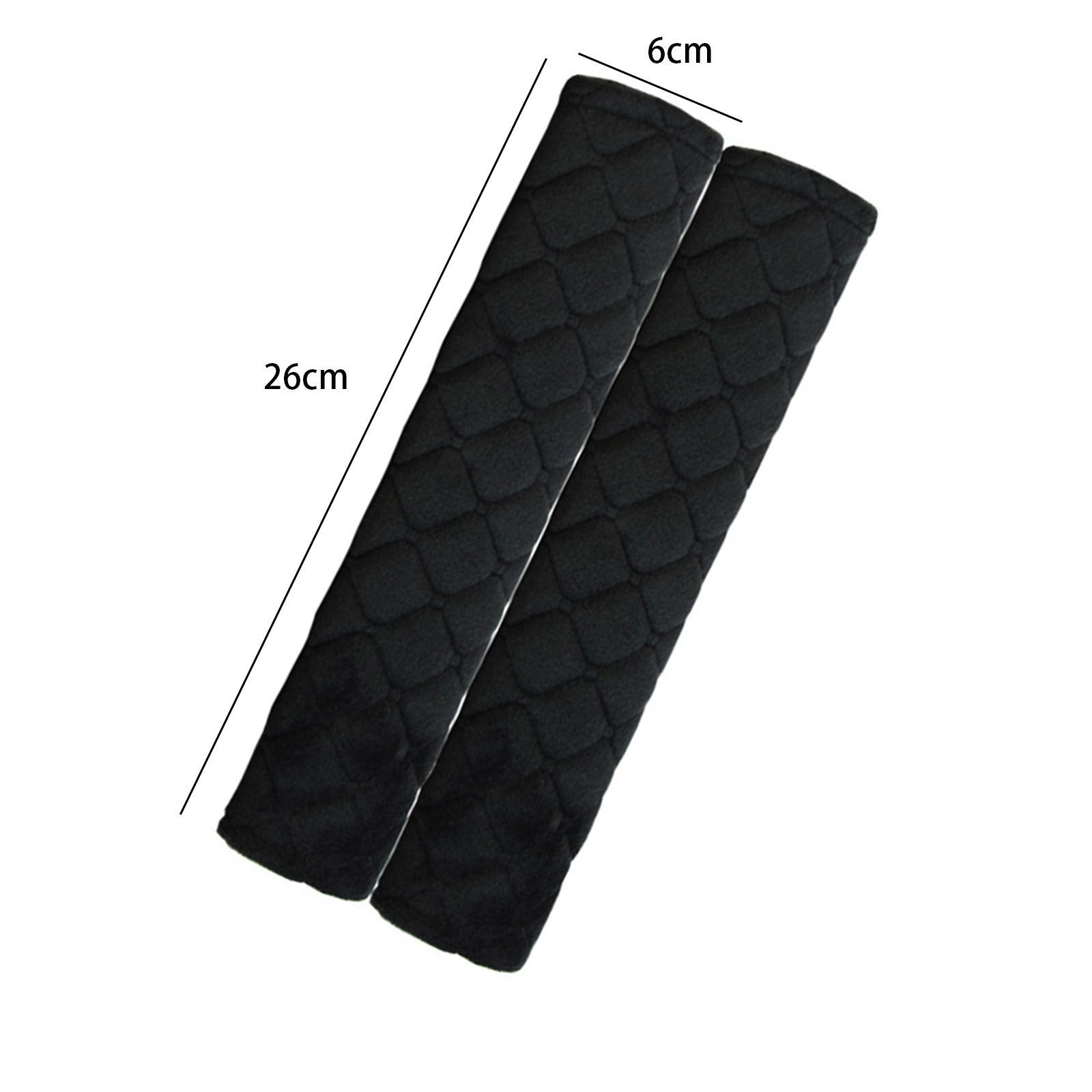 2Pcs Car Seat Belt Cover Decorations for Camera Bag Adults Kids Car