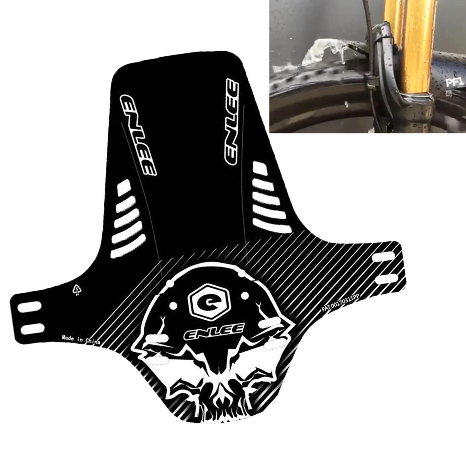 Durable Bike , Mountain Road Bike Mudguards, Flexible Front and Rear Mud Guard Compatible for 26", 27.5", 29" Bicycles