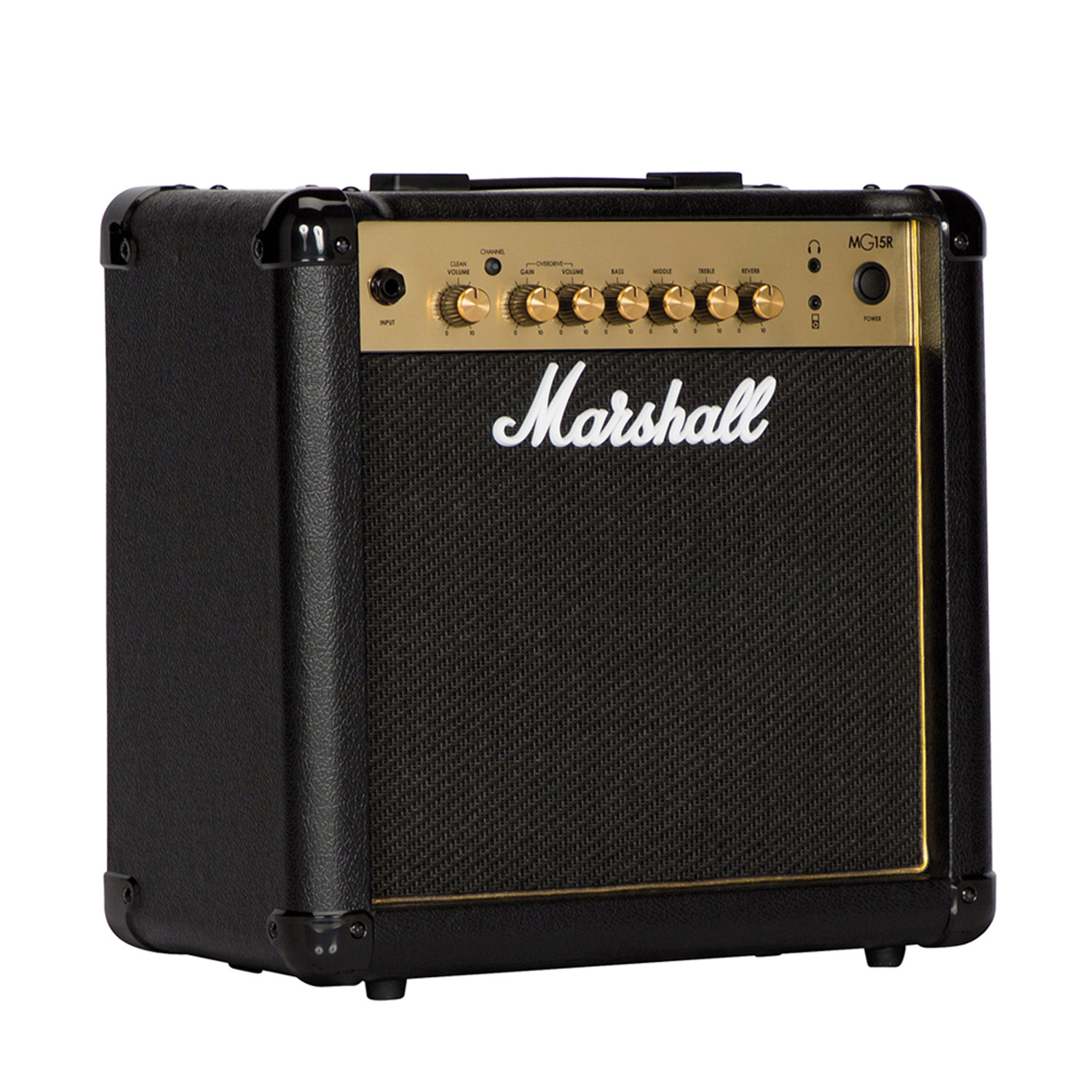 Ampli Marshall MG15R Gold (Công Suất 15W) Amply Đàn Guitar Điện Combo Amplifier MG15GR Hàng Chính Hãng - Kèm Móng Gẩy DreamMaker