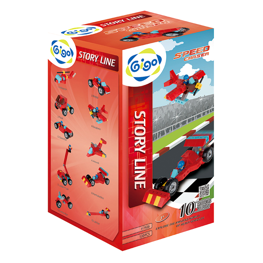 Mô Hình Xe, Máy Bay Cực Gầu Những Bữa Tiệc Tốc Độ Gigo Toys 7426