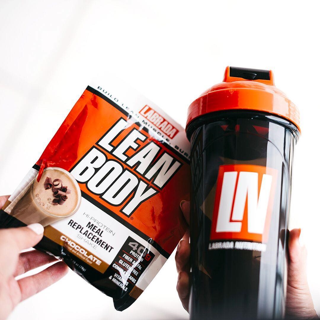 Labrada Lean Body , Sữa Thay Thế Bữa Ăn Tiện Lợi, Bổ Sung 40g Protein, 24g Tinh Bột Giàu Chất Xơ và 21 Vitamin Khoáng Chất, 79G/Gói