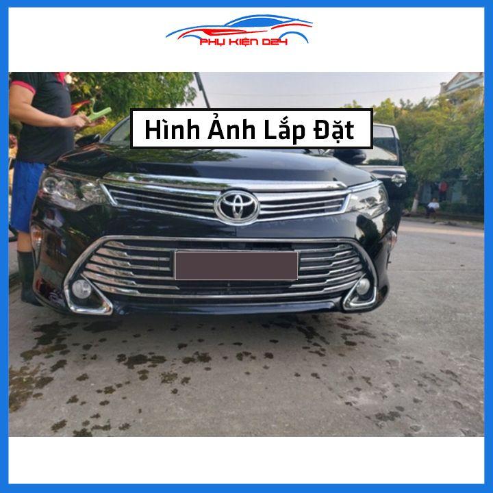 Ốp trang trí mặt ca lăng, calang Camry 2019-2020 ốp phía dưới trang trí làm đẹp xe