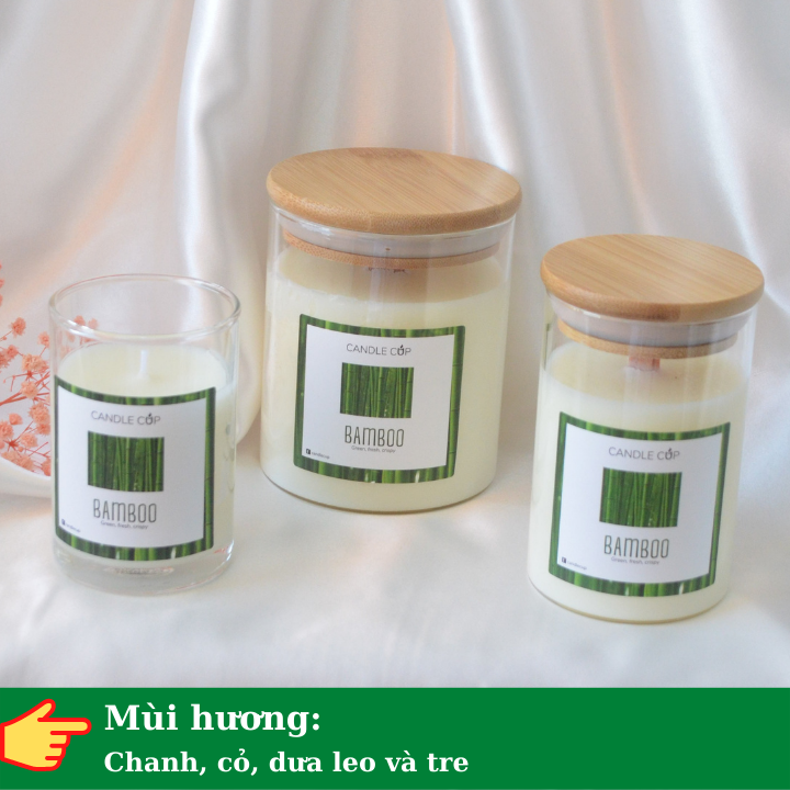 Nến Thơm Candle Cup - Mùi BAMBOO