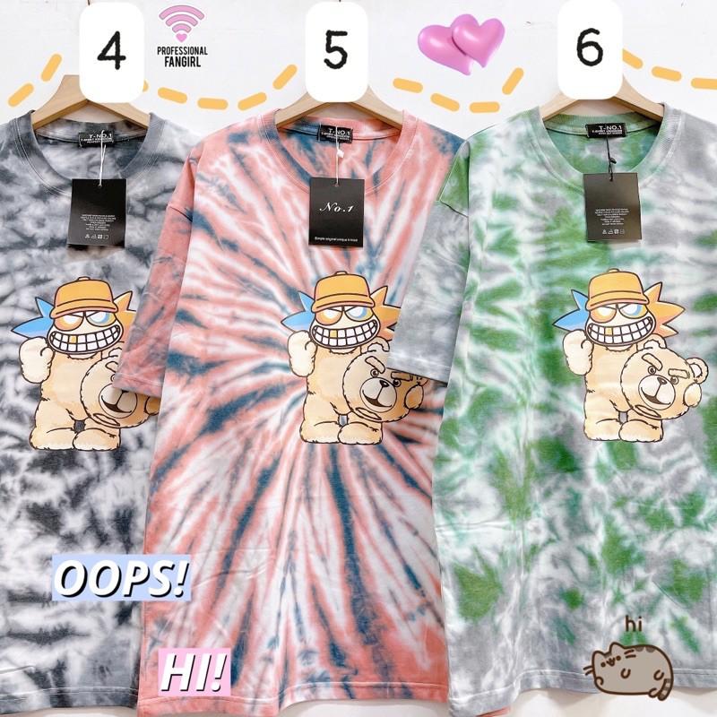 Áo loang tie dye unisex form rộng Tie Boutique - in hình chất