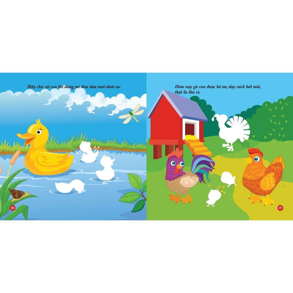 Sách - Bóc dán hình Động vật đáng yêu - Animal Stickers Tập 3 (VT) mk