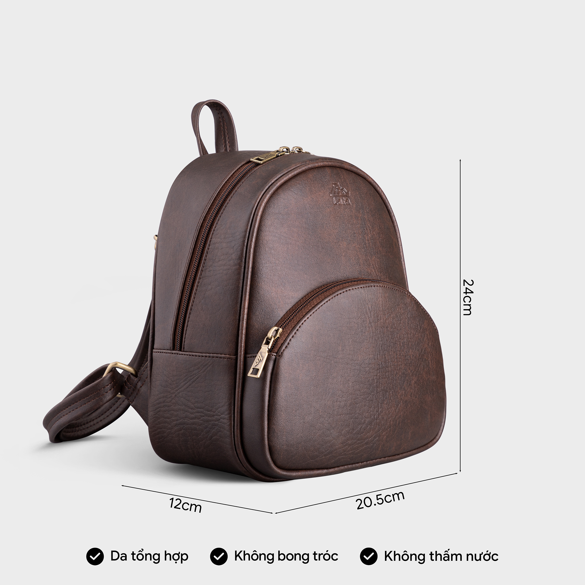 Balo da nữ mini thời trang Lata BAL62