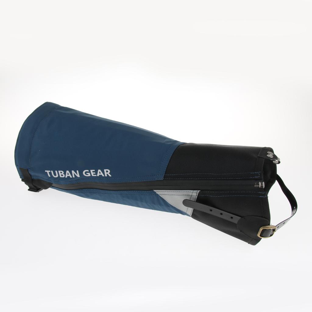 Outdoor Reflective Walking Gaiters Leggings Boots Snow Leg Guard Blue M