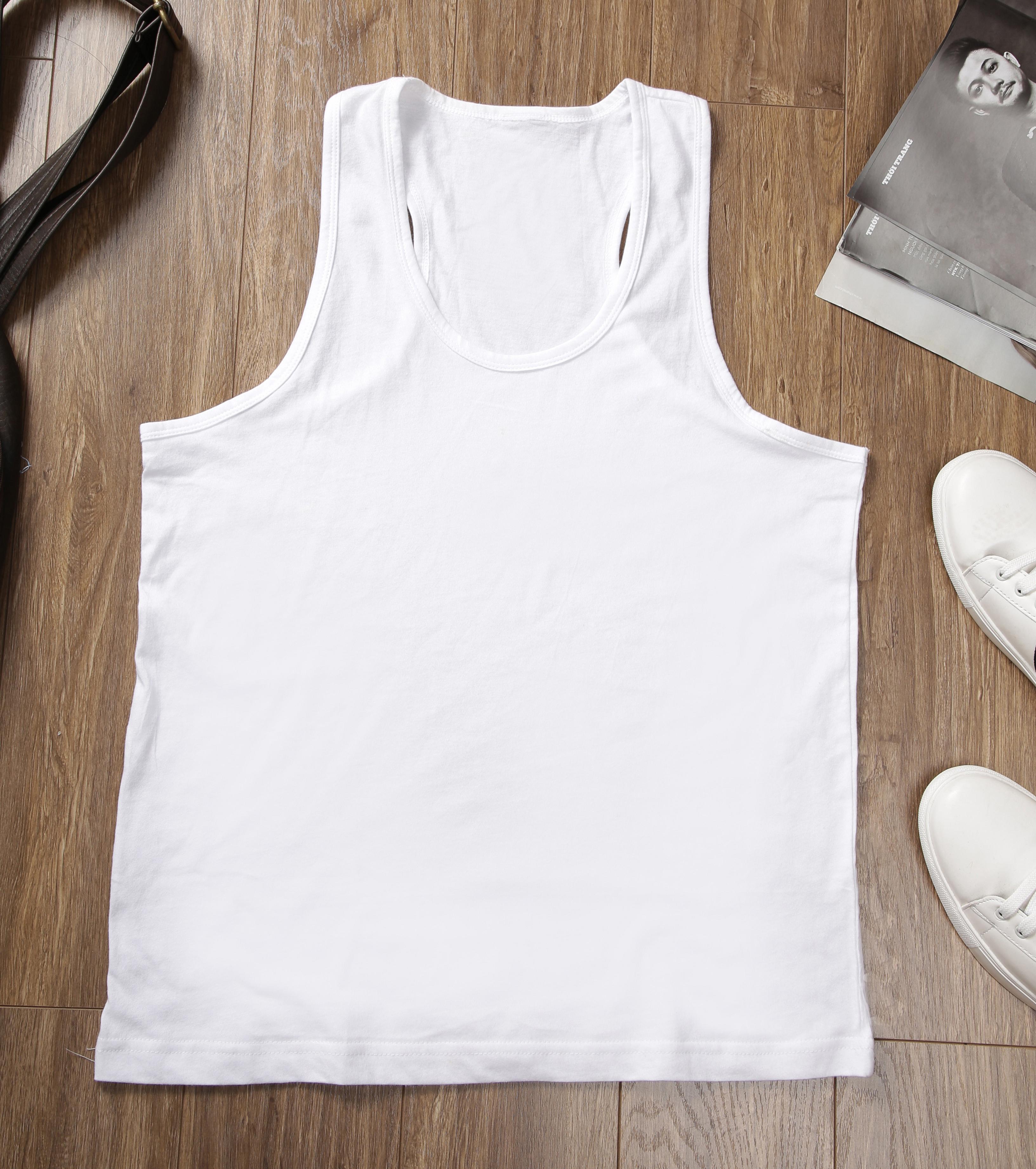 Combo 3 áo ba lỗ cotton 3 màu
