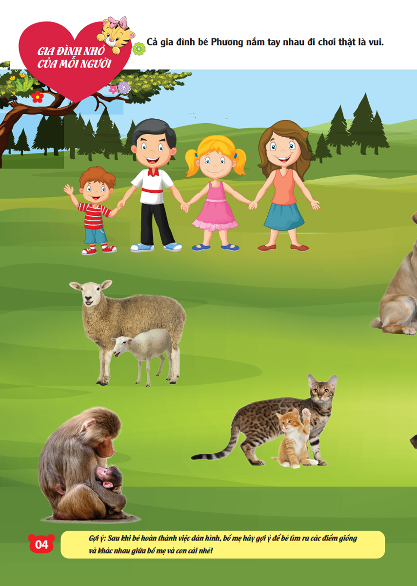 Bóc Dán Hình Thông Minh IQ-EQ-CQ - 150 Miếng Dán Hình Thông Minh - Động Vật _MT