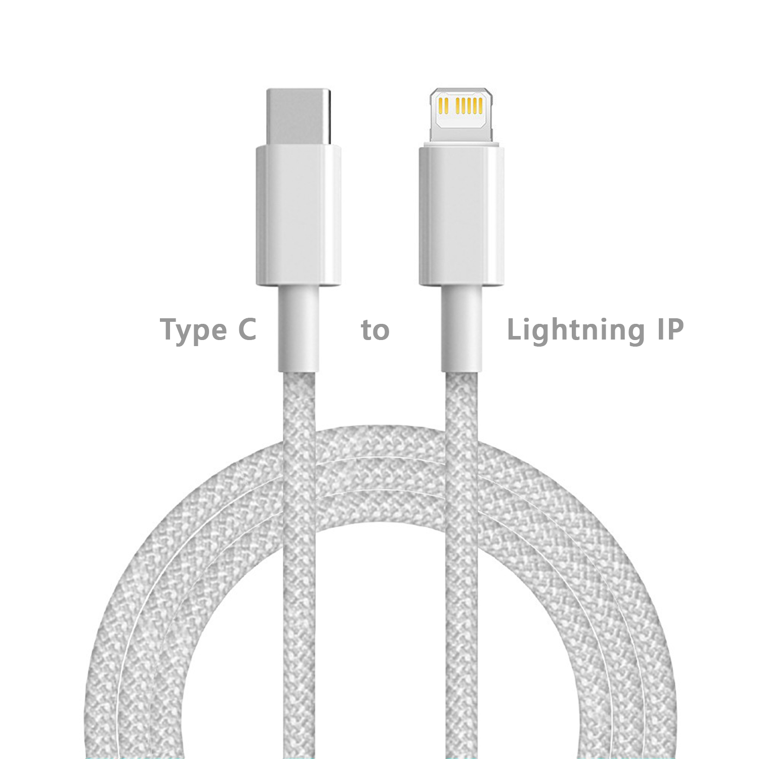 Dây Cáp sạc nhanh eXtreme DS4101 20W Nối Đầu USB-C Sang Đầu Light.ning IP Dây Sạc Nhanh Hỗ Trợ Truyền Dữ Liệu - Hàng chính hãng