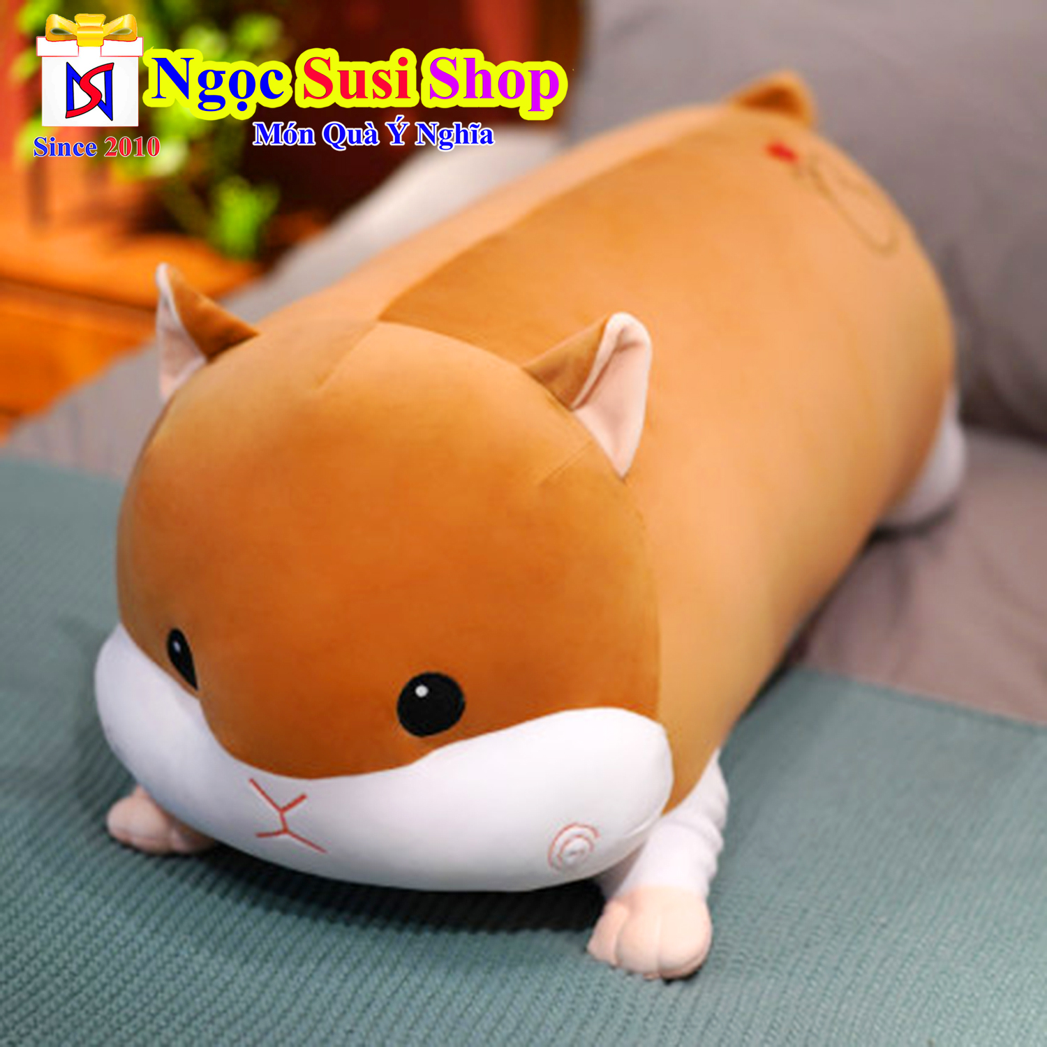 THÚ BÔNG CHUỘT HAMSTER SIÊU TO KHỔNG LỒ SIÊU MỊN RẤT DỄ THƯƠNG