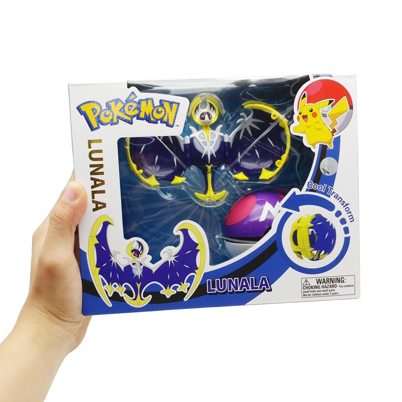 Đồ Chơi Bóng Pokemon Biến Hình - Mãnh Thú Mặt Trăng Lunala - Pokemon Toys ZC8911E