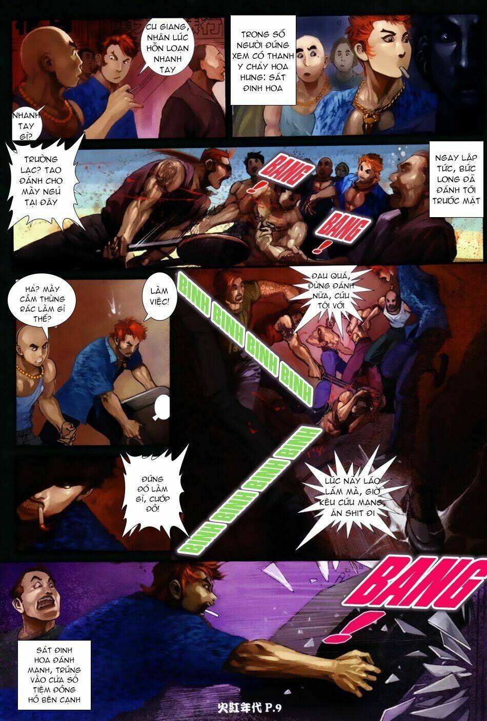 hỏa hồng niên đại hắc cốt đường chapter 56 8