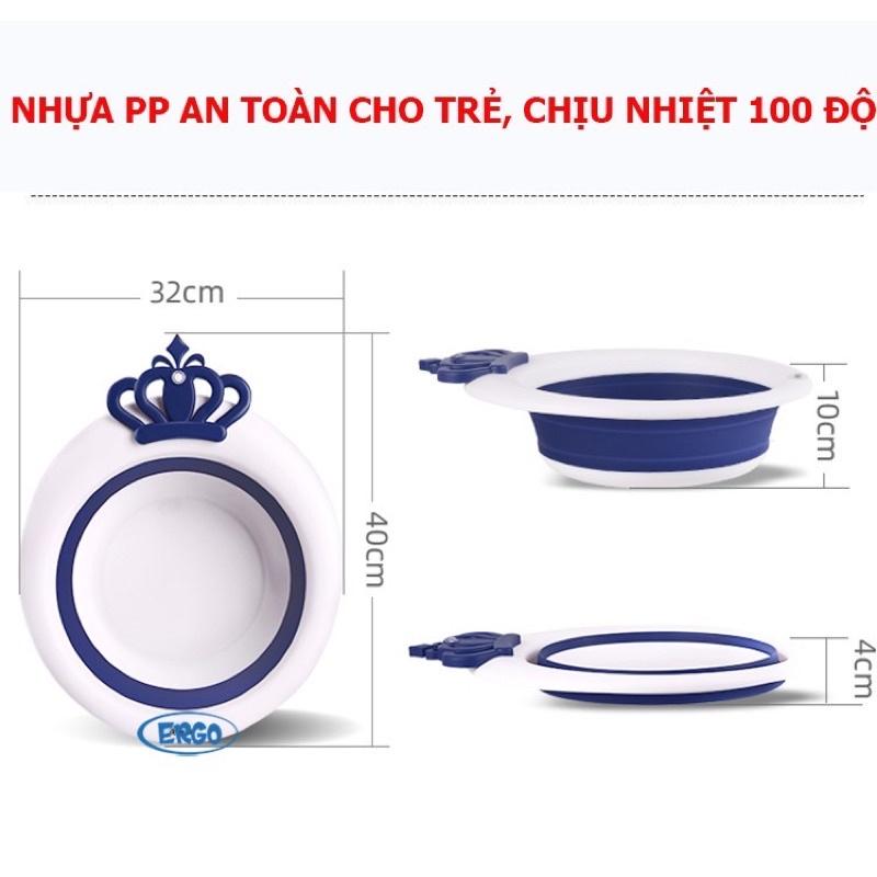 Chậu rửa mặt gấp gọn cho bé