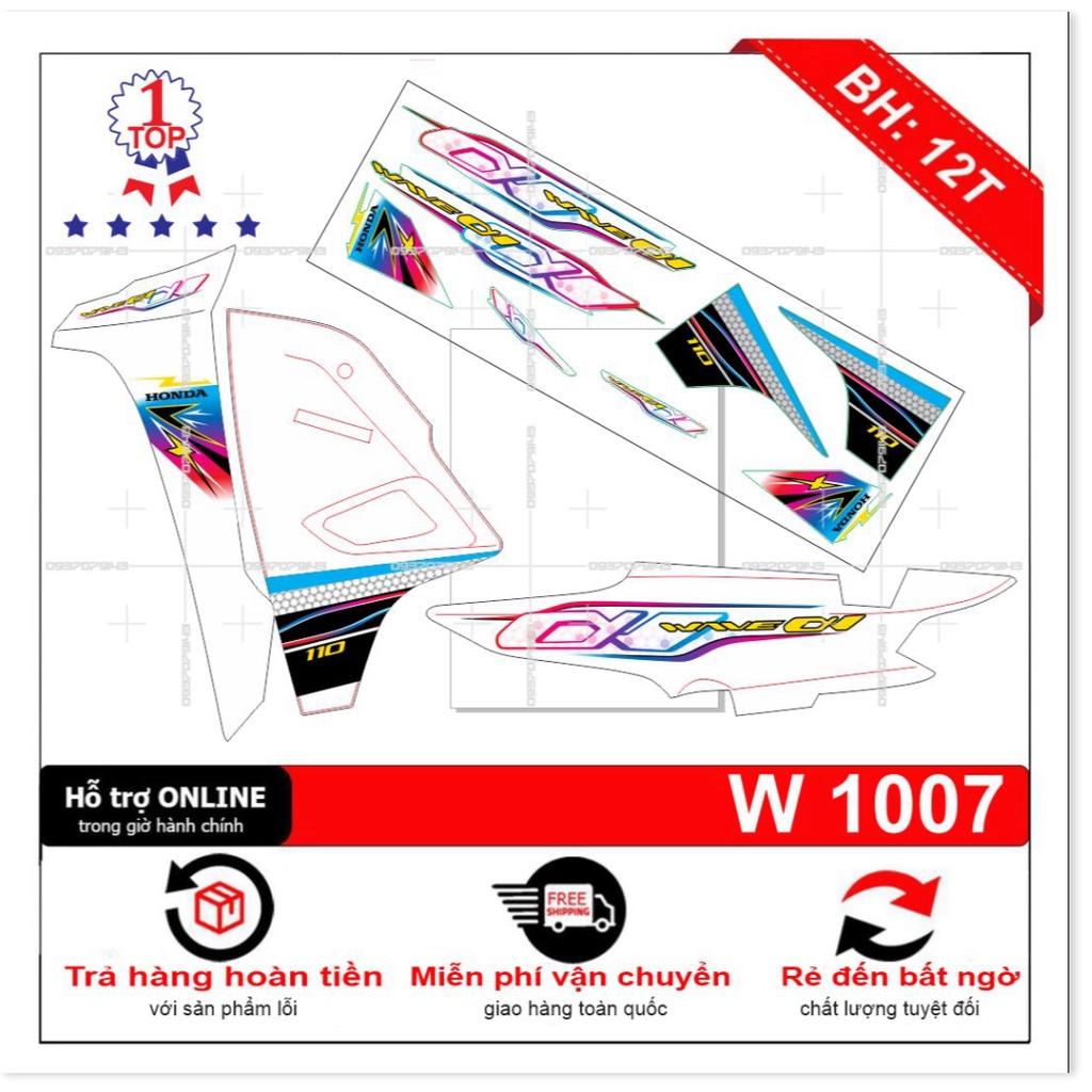 Tem rời dành cho wave a 110 trắng