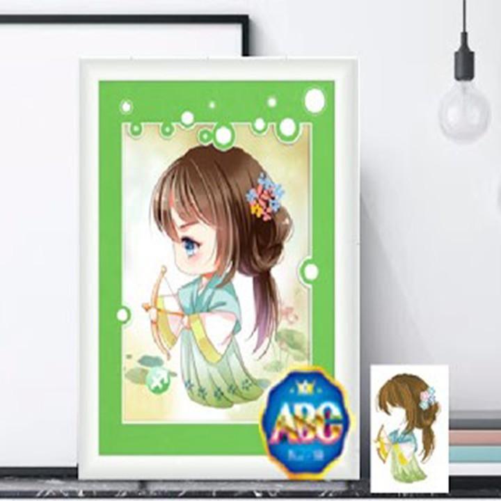 Tranh đá 12 cung hoàng đạo DF2811- kích thước: 35 * 45cm.