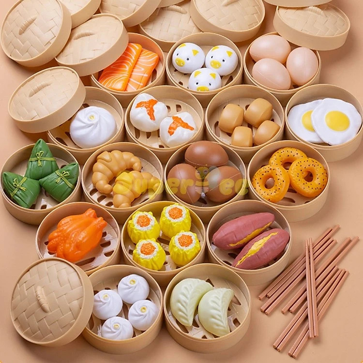 Bộ đồ chơi mô hình nấu ăn 84 món GROFA - Hàng chính hãng