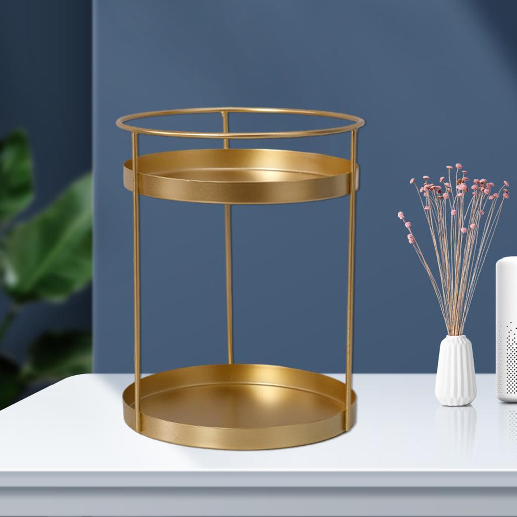 3 Pieces Makeup Organizer Simple Cosmetic Storage Rack Perfume Display