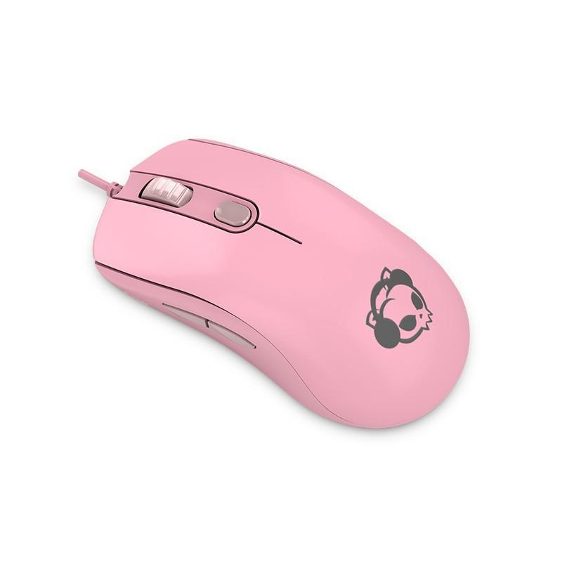 Chuột gaming Akko AG325 Pink - Cổng USB - Hàng chính hãng