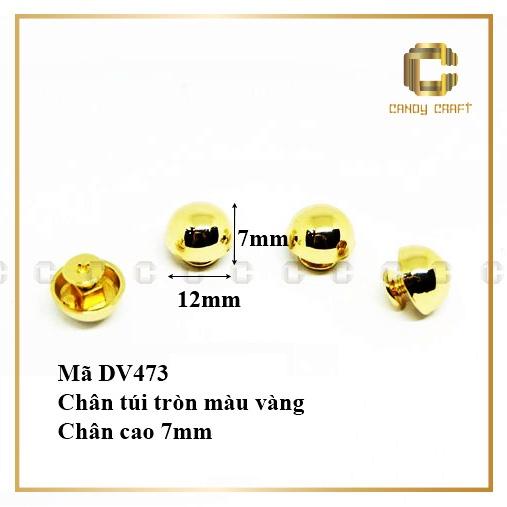 Chân túi gắn đáy túi