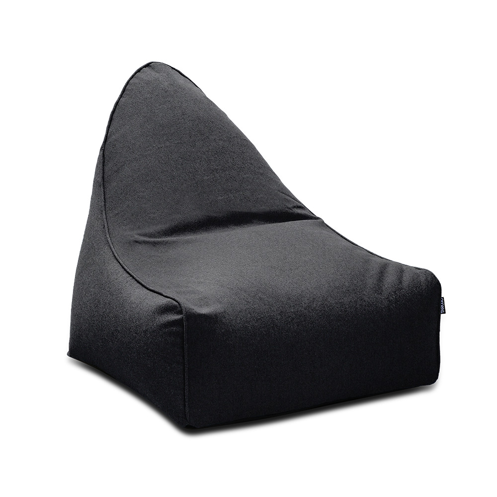 GHẾ LƯỜI ADIRA (Adira Indoor Beanbag Chair) CHẤT LIỆU VẢI NHẬP KHẨU MÀU ĐEN (BRA-34) - TARUJO