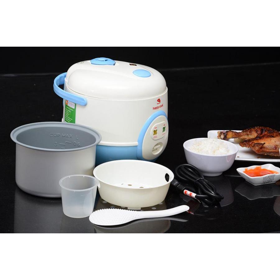 Nồi Cơm Điện HappyCook HC-060 (0.6L) - Xanh - Hàng chính hãng