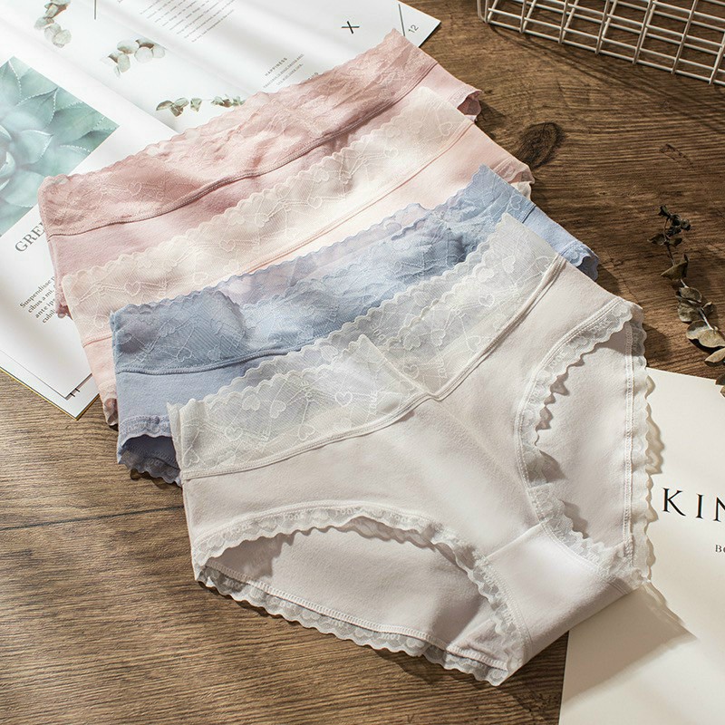 Combo 5 Quần Lót Cotton Lụa Cao Cấp - Giao Màu Ngẫu Nhiên- Size XL