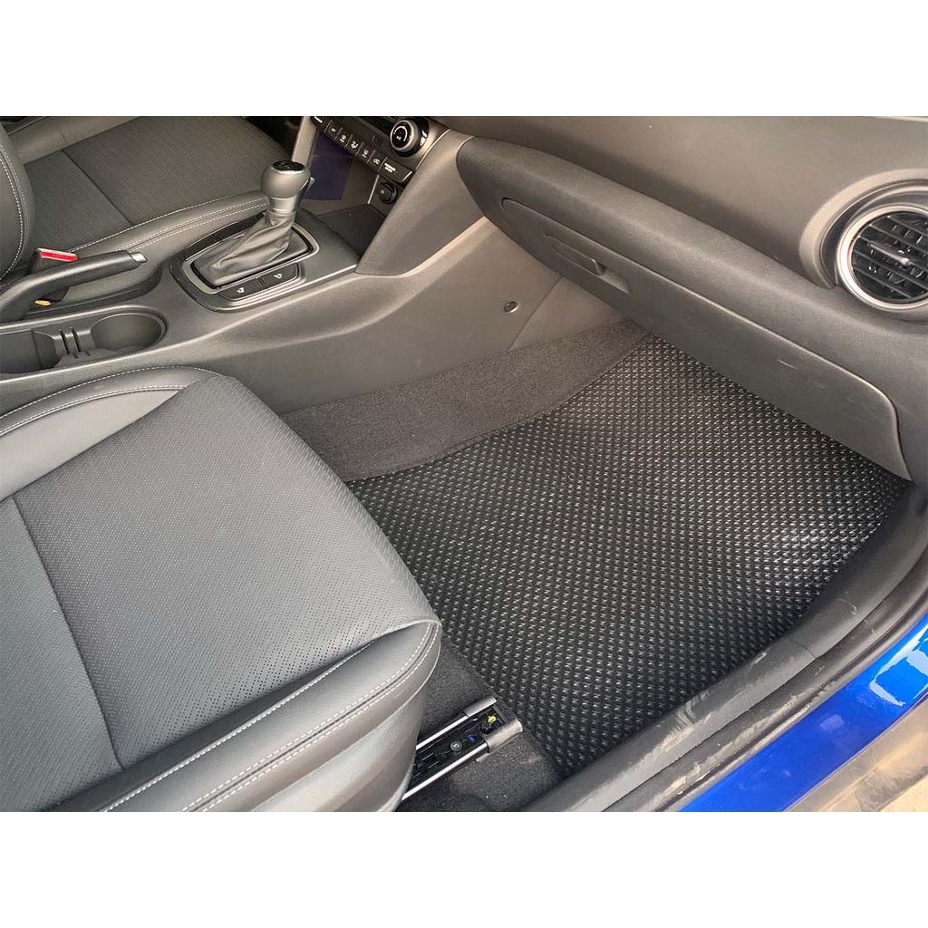 Thảm lót sàn ô tô KATA cho xe Hyundai Kona - Khít với sàn xe, Chống trơn, Không mùi, Không ẩm mốc