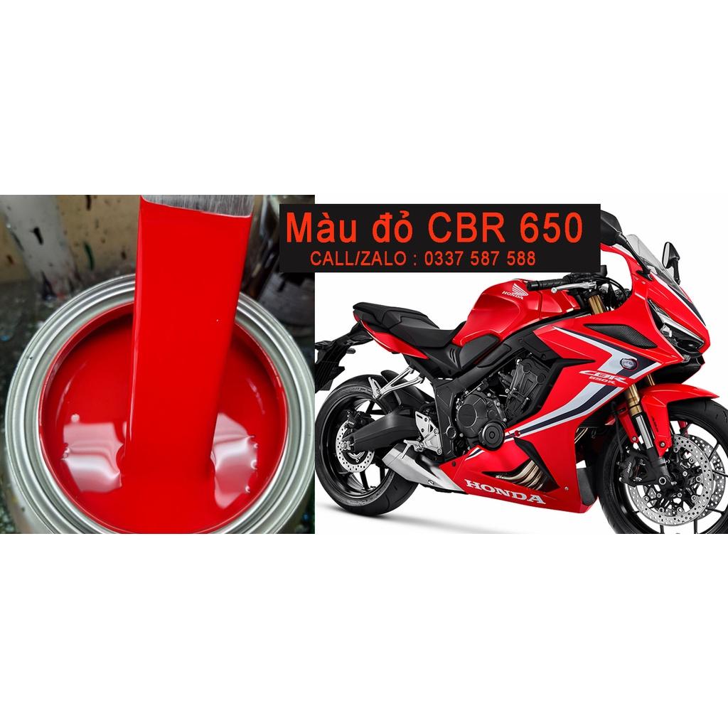Màu sơn đỏ dành cho xe CBR 650, cb650 2020