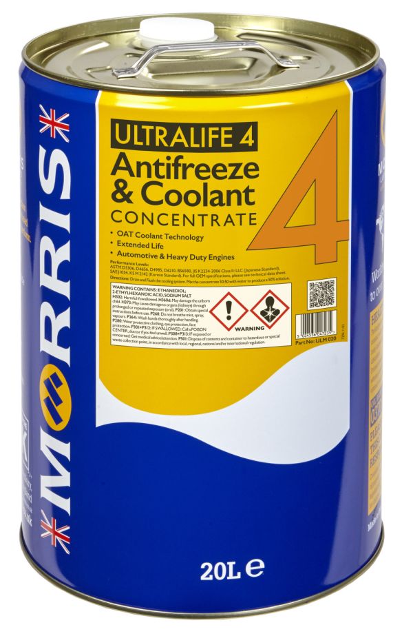 NƯỚC LÀM MÁT ULTRALIFE 4 (XÔ 20L) CHÍNH HÃNG NHẬP KHẨU 100% TỪ ANH QUỐC