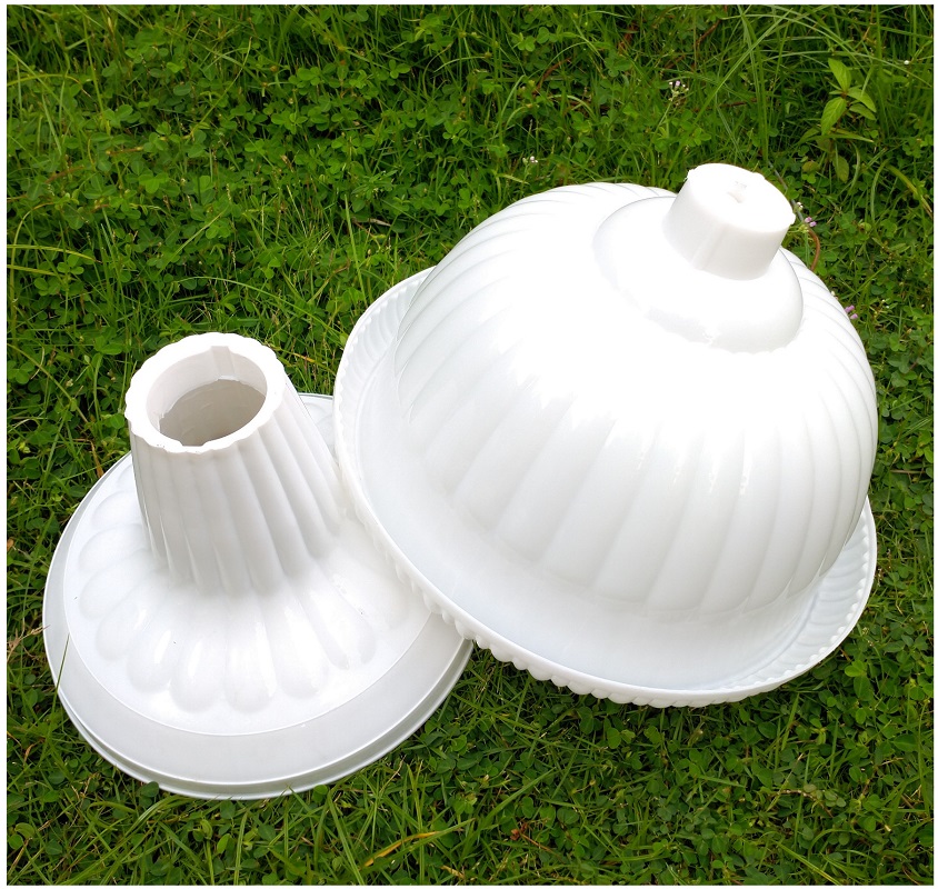 3 Chậu LY nhựa kèm ĐẾ tách rời, trồng hoa, cây cảnh, sen... Size1 , Kt: 30x33