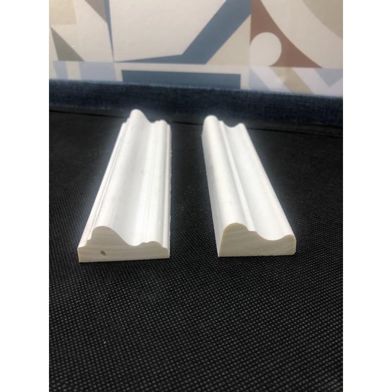 Chỉ nhựa PU xốp bản 4.3cm trắng thô thích hợp sơn thay đổi màu sắc