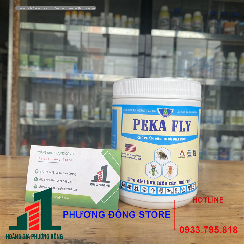Thuốc diệt ruồi dạng bả PEKA FLY _300g