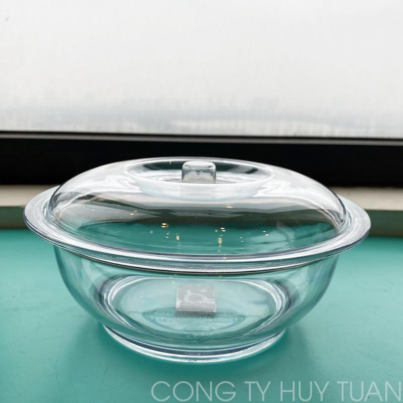 Bát tô nhựa siêu trong có nắp đậy Việt Nhật 6435-2 (AP18)