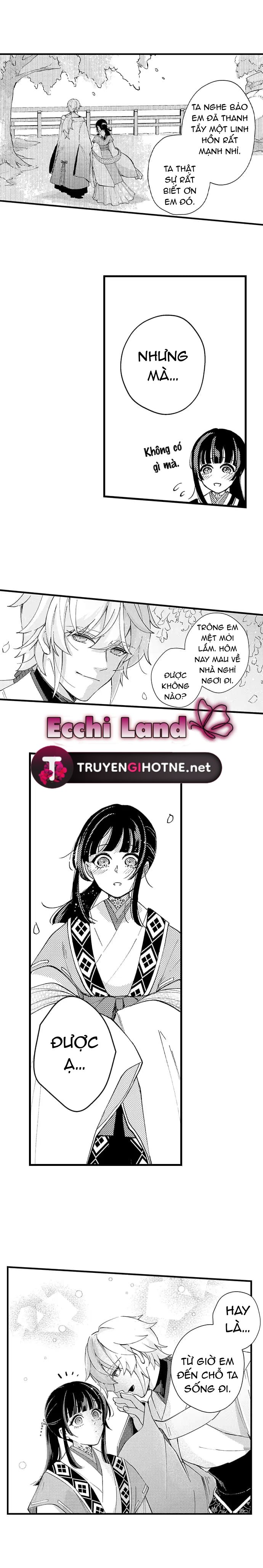 Ôm Lấy Người Giữ Đền Bị Nguyền Rủa chapter 5.2 - Trang 4