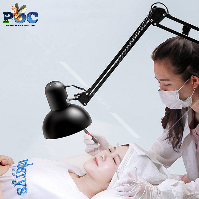 Đèn Cây Đứng Đọc Sách Đèn Sàn Trang Trí Phòng Khách Kèm Bóng LED Chống Cận Thị Cao Cấp 7W Vàng Bảo Vệ Mắt Đèn Đứng Chiều Cao 1,85m