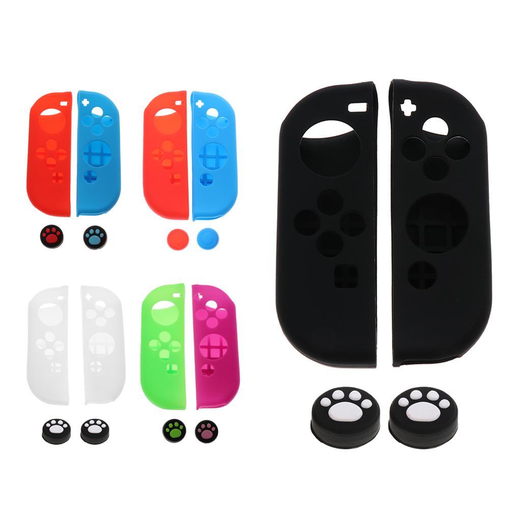 Soft Case + Thumbstick Cap for Nintendo Switch Joy-con