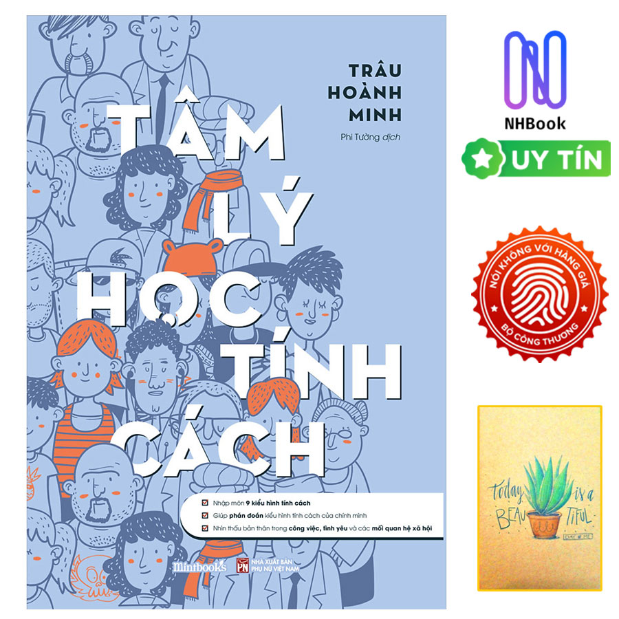 Tâm Lý Học Tính Cách ( Free book care và kèm sổ tay xương rồng )