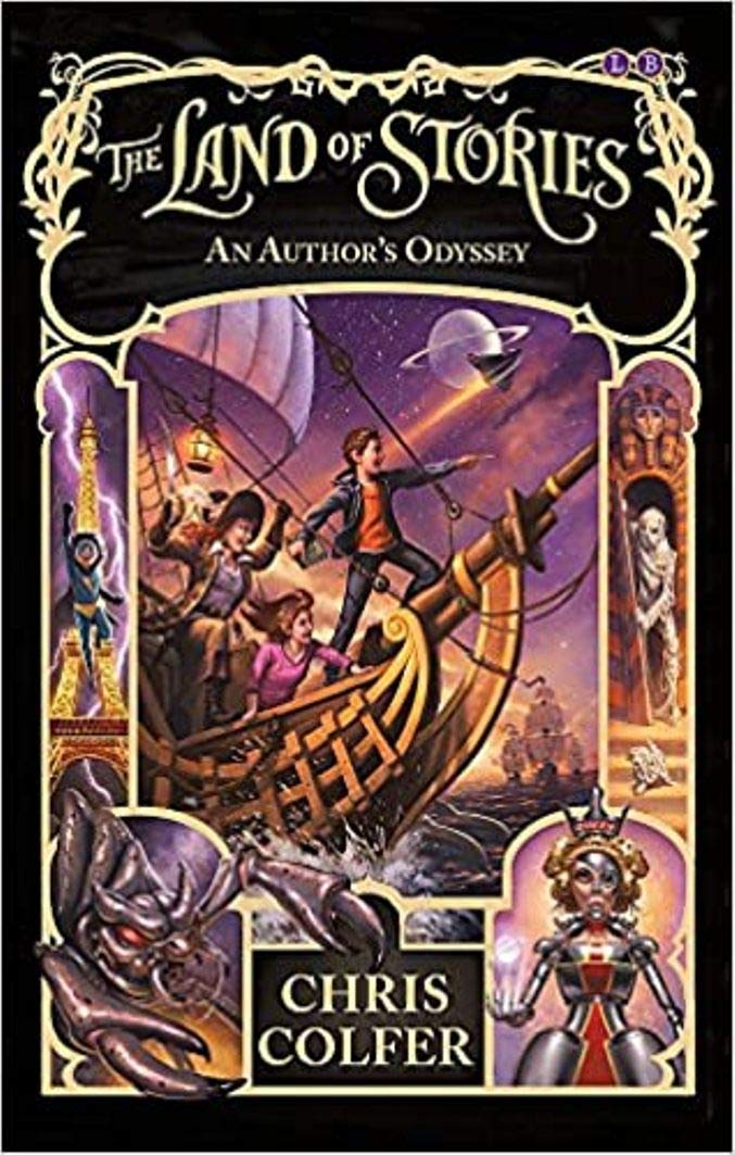 Sách - The Land of Stories: An Author's Odyssey by Chris Colfer - Children's Books in English