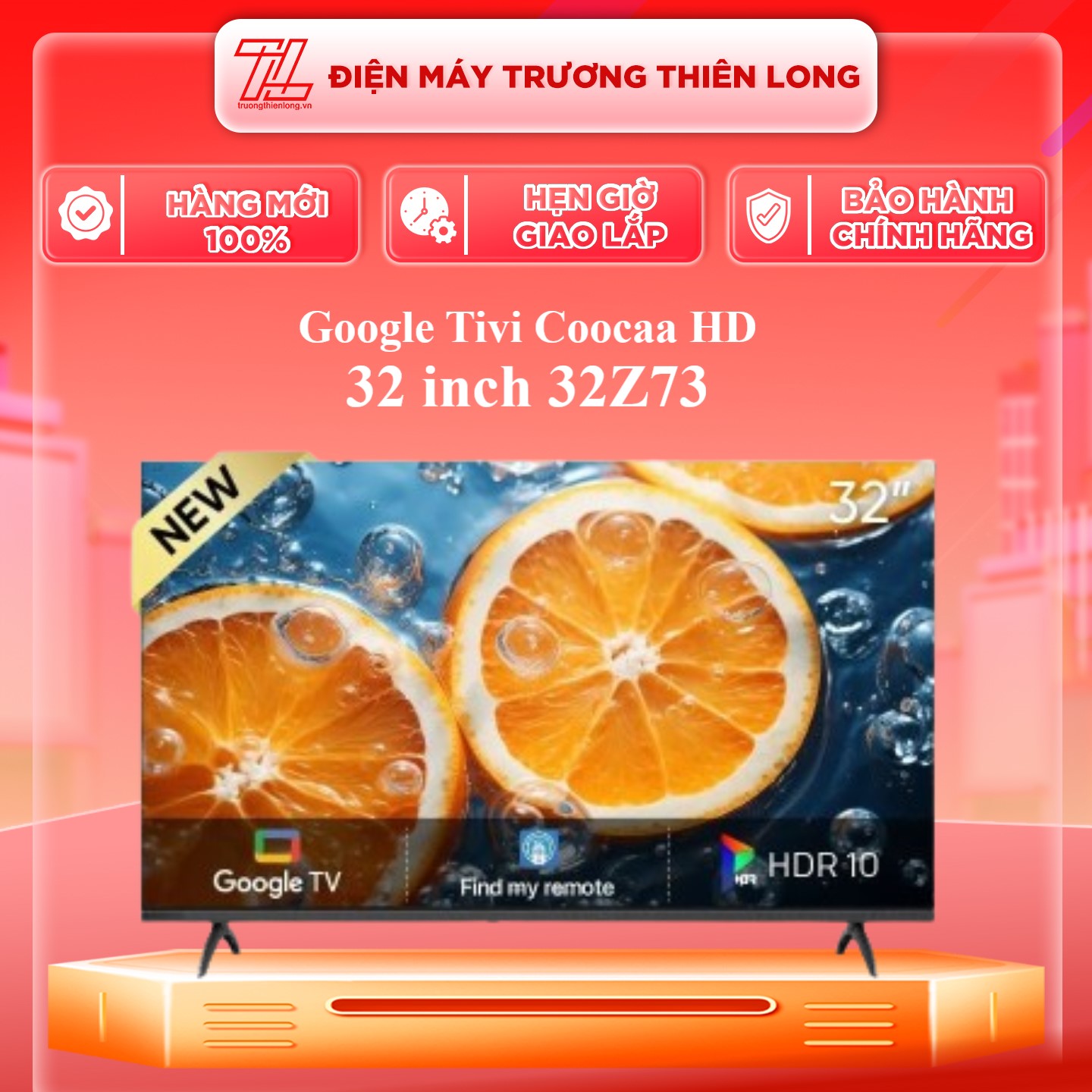 32Z73 - Google Tivi Coocaa 32Z73 HD 32 inch - Hàng Chính Hãng - Chỉ Giao Hồ Chí Minh