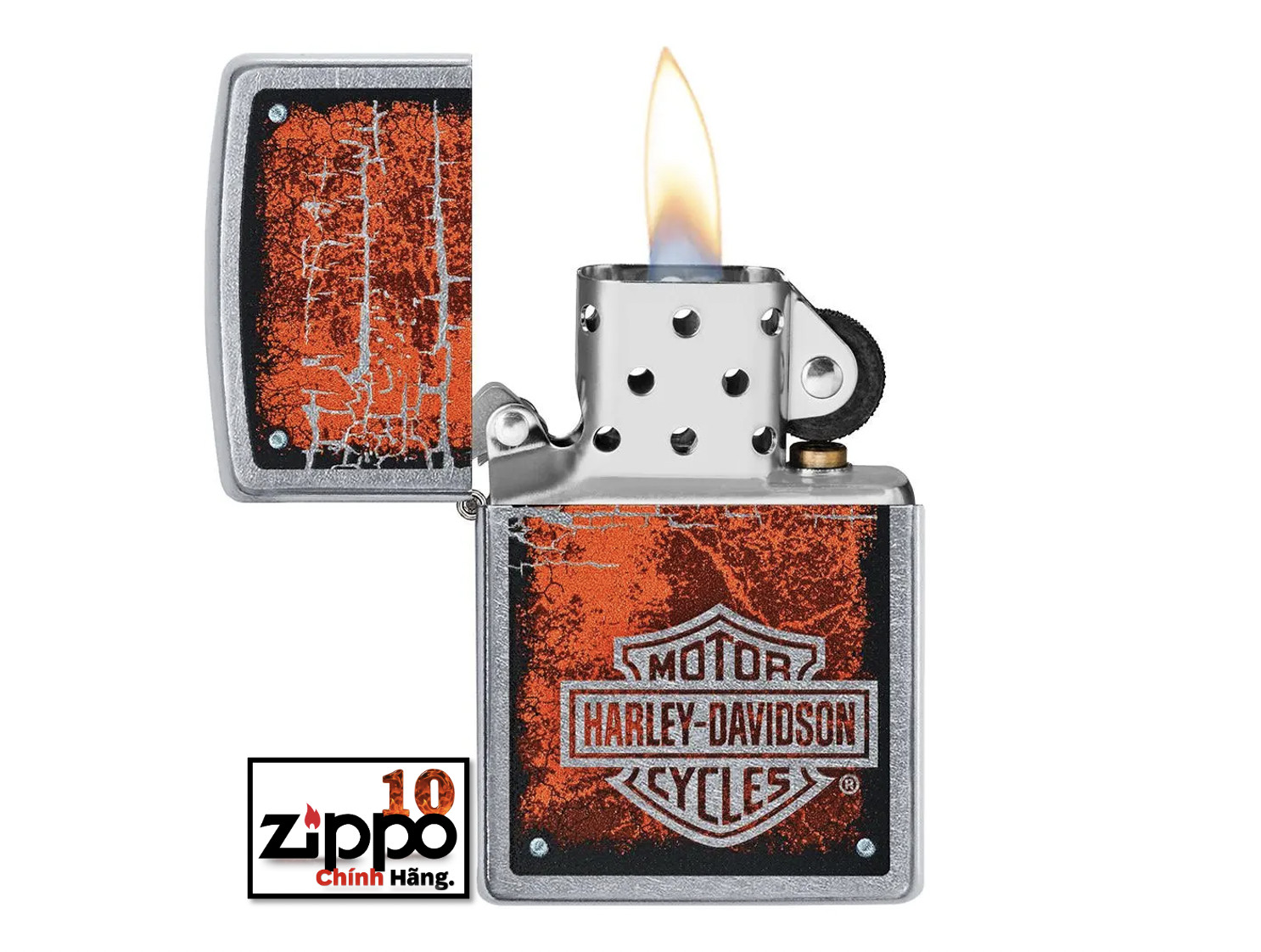 Bật lửa Zippo 49658 Harley Davidson - Chính hãng 100%