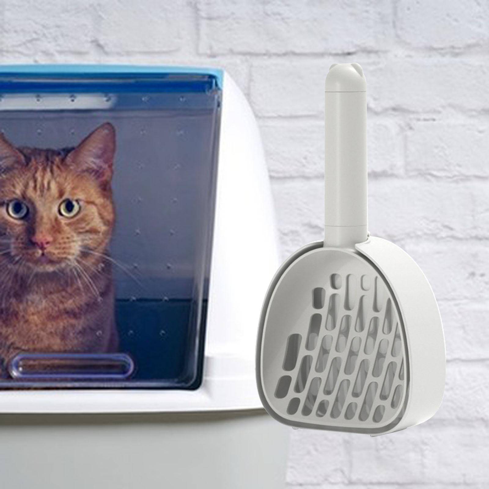Cat Litter Dustpan Pet Litter Scooper Indoor Sand Sifting Pet Cleaning Tool