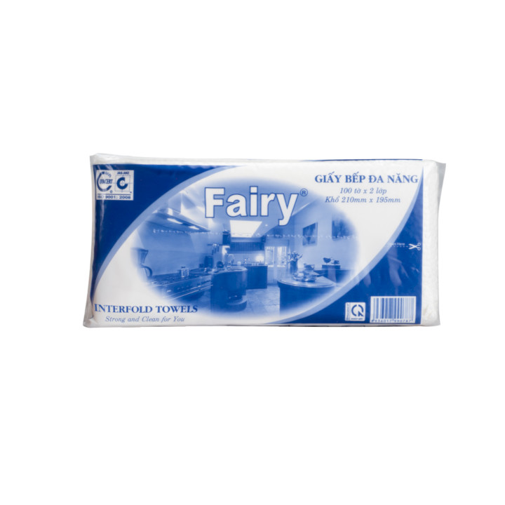 Giấy bếp đa năng FAIRY 100 tờ x 2 lớp