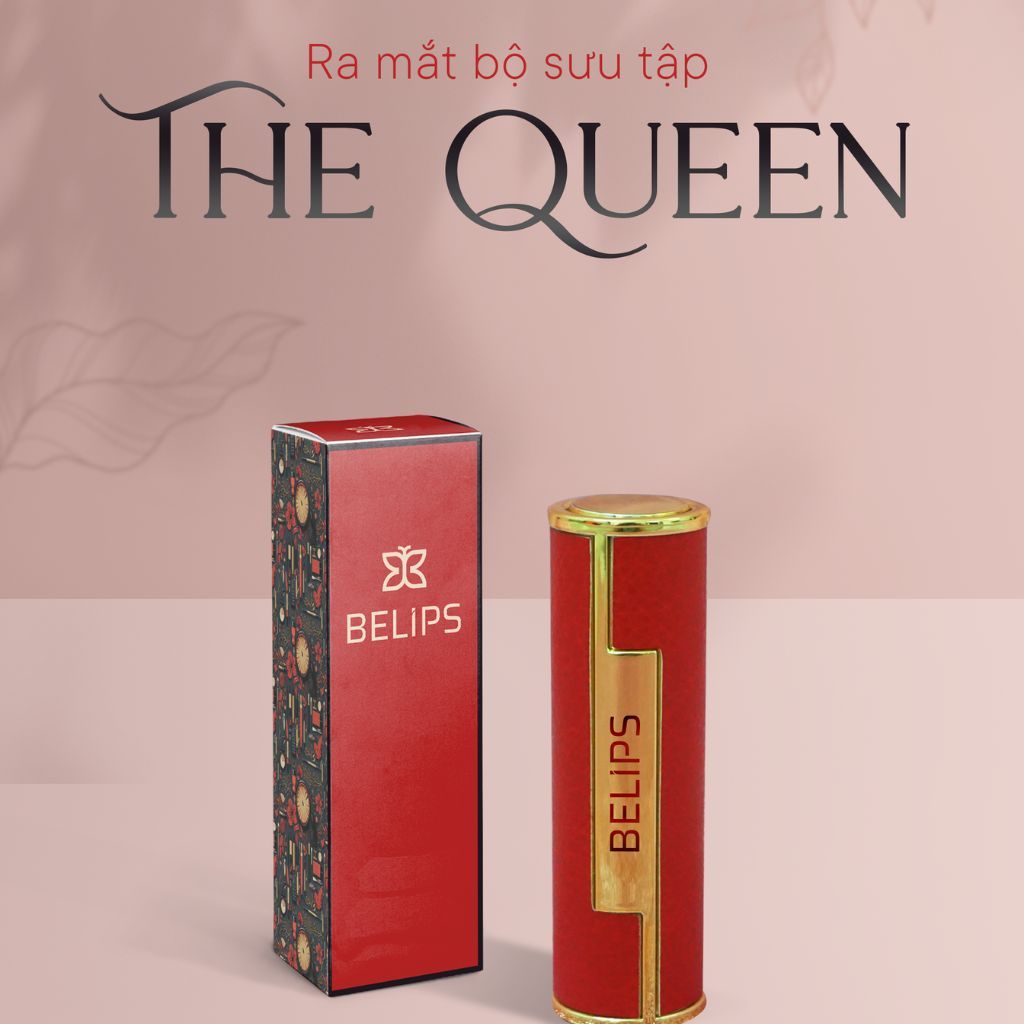 Bộ đôi son thỏi Belips Sexy Lipstick 09 Juliette Red + son kem lì Belips City At Night C03 Night Party