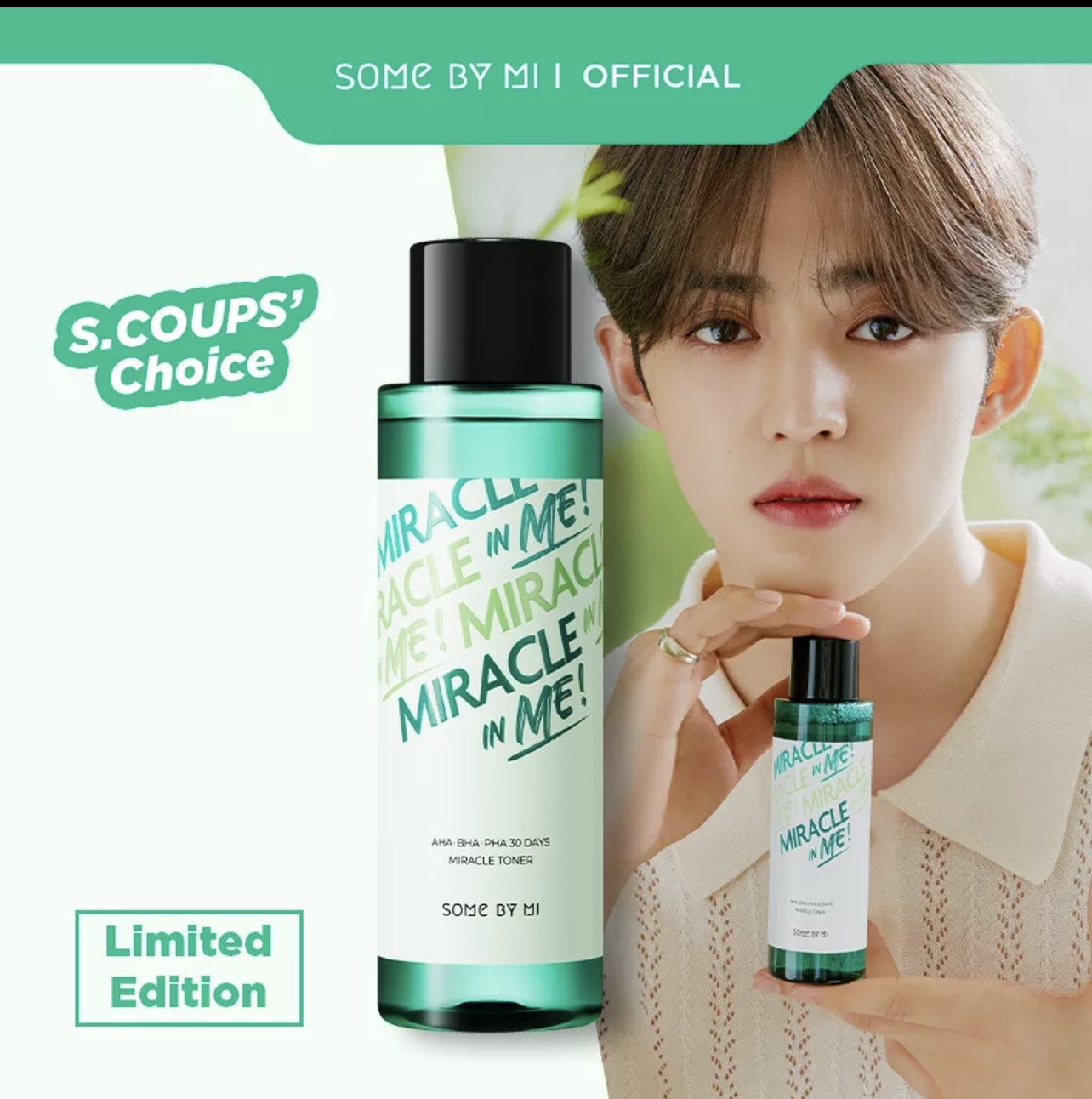 Nước Hoa Hồng Some By Mi AHA-BHA-PHA 30 Days Miracle Toner 150ml