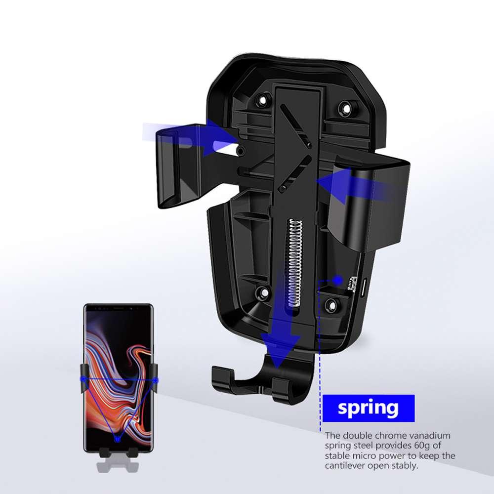 10W Car Wireless Charge Bracket Intelligent Auto Quick Charge Tool Car Mobile Phone Wireless Charge Holder