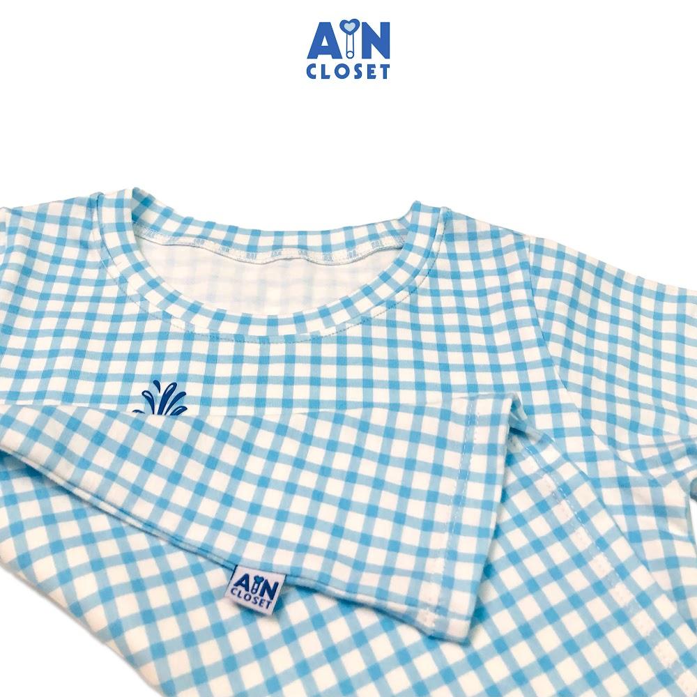 Áo ngắn tay unisex họa tiết Cá heo xanh thun cotton - AICDBGWMP9CG - AIN Closet