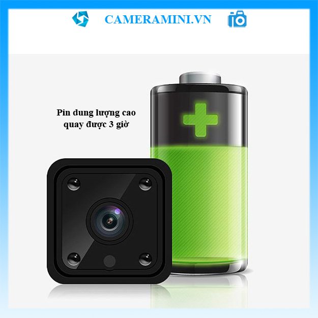 Camera mini wifi X6 fullHD 1080p giám sát, an ninh, hồng ngoại quay ban đêm, pin 3 giờ, siêu nhỏ không dây