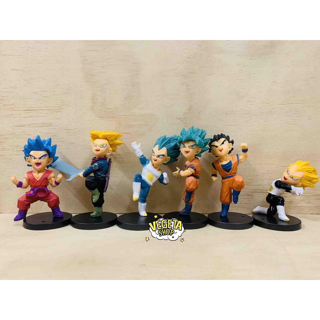 Mô hình Dragon ball - Super WCF - 16 mẫu tự chọn Goku Gohan Zamasu Rose Black Vegeta Trunks Jiren Hit Vegeto - Cao 8cm